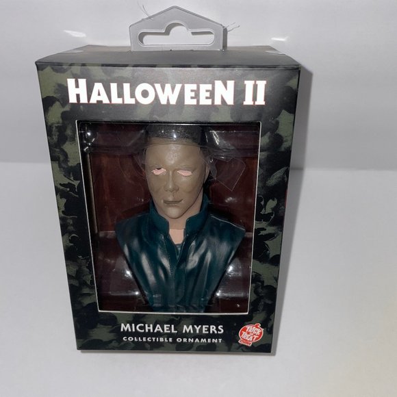 HALLOWEEN II MICHAEL MYERS HOLIDAY HORROR DECORATION TREE ORNAMENT - Picture 1 of 4